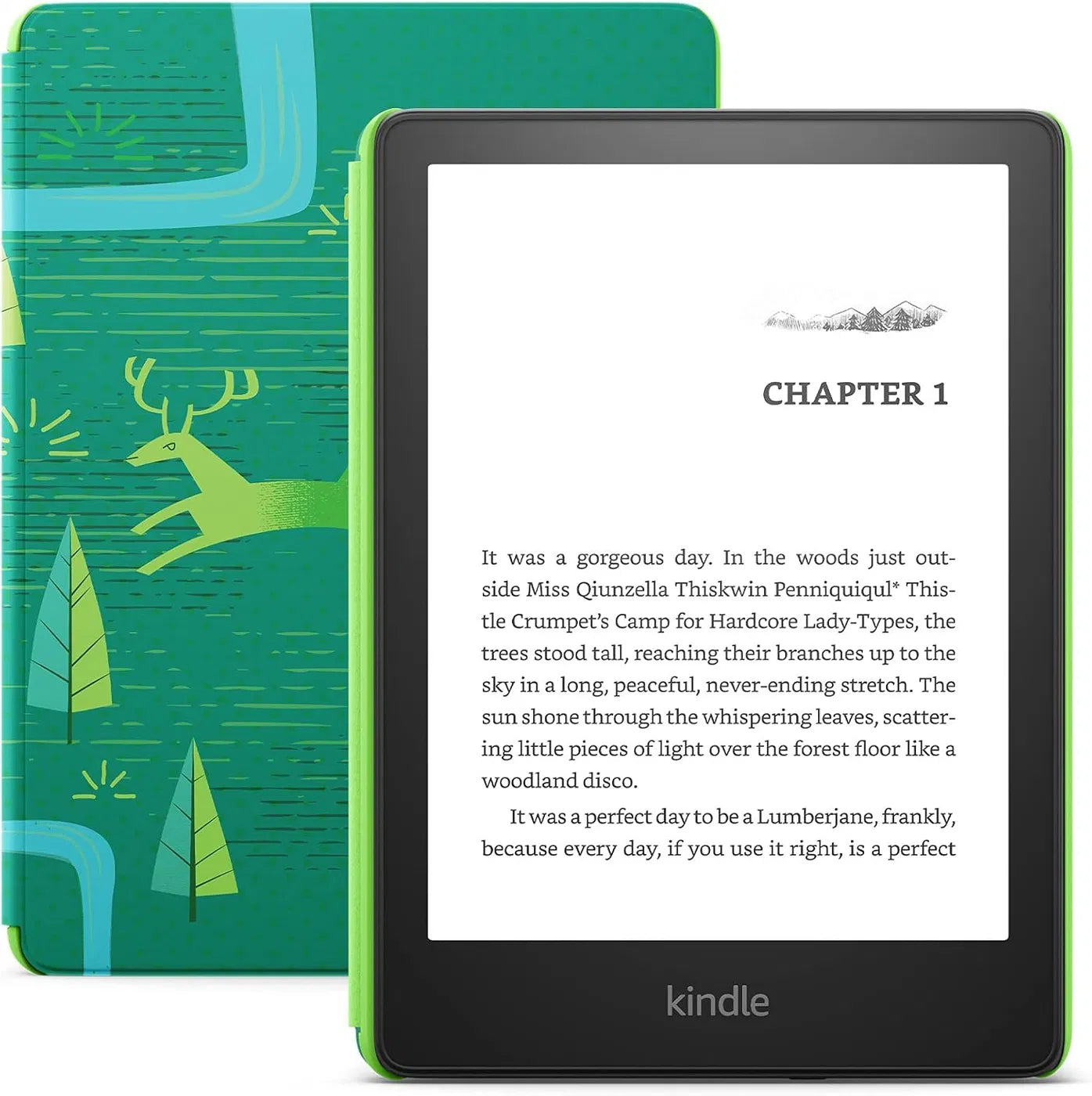 Amazon Kindle Paperwhite Kids 2022 16GB Emerald Forest